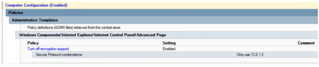 Create a Group Policy Object in Active Directory