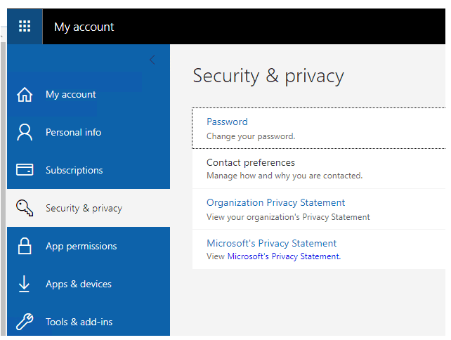 Azure AD – Self Service Password Reset (SSPR)