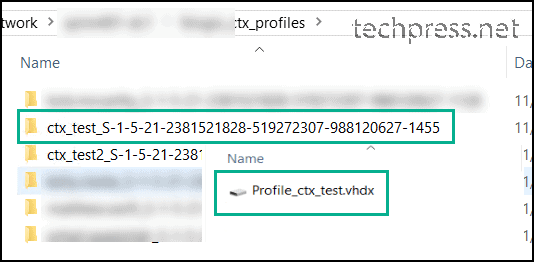 Citrix User Profile Configuration using FSLogix