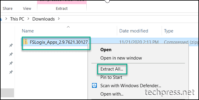 Step 2 - Download and Install FSLogix Agent on Citrix VDA