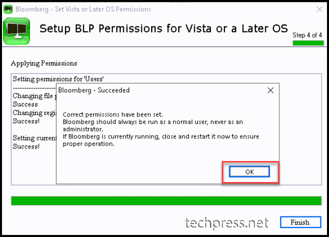 Excel cannot access BloombergUI.xla. BLP Permissions