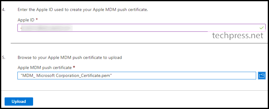 Configure Apple MDM Push Certificate 