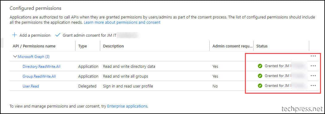 PnP Powershell Application API Permissions Grant Consent