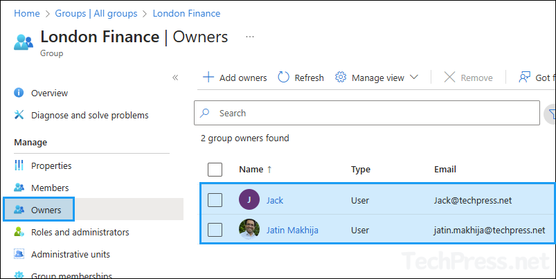 Verify Microsoft 365 groups from Entra admin center