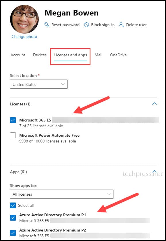 How to assign License from Microsoft 365 admin center?