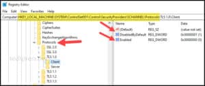 Disable TLS 1.0/TLS 1.1 Using PowerShell On Windows 10/11