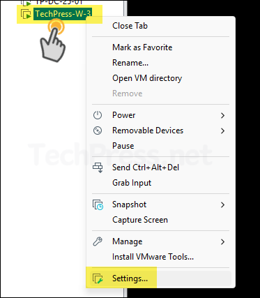 Vmware Workstation Settings