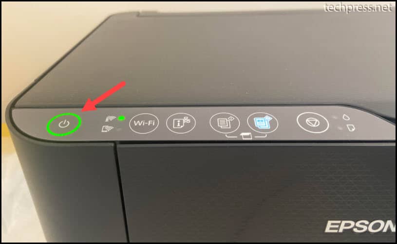 Epson Printer Green Light Stable