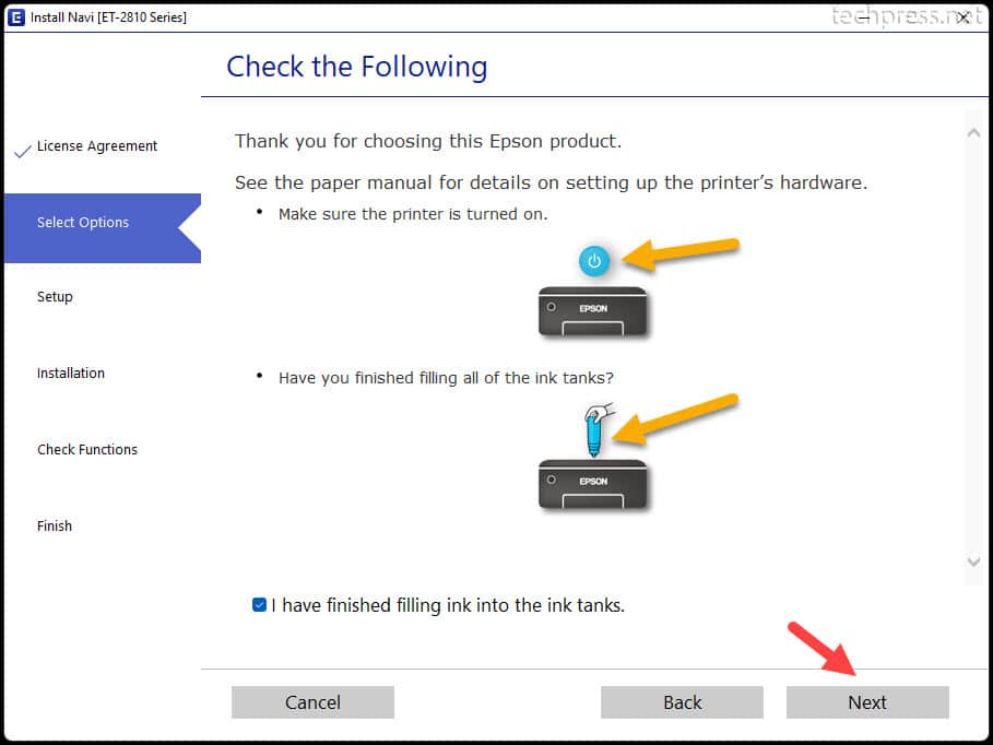 Setup Connect Epson EcoTank ET 2810 To Windows