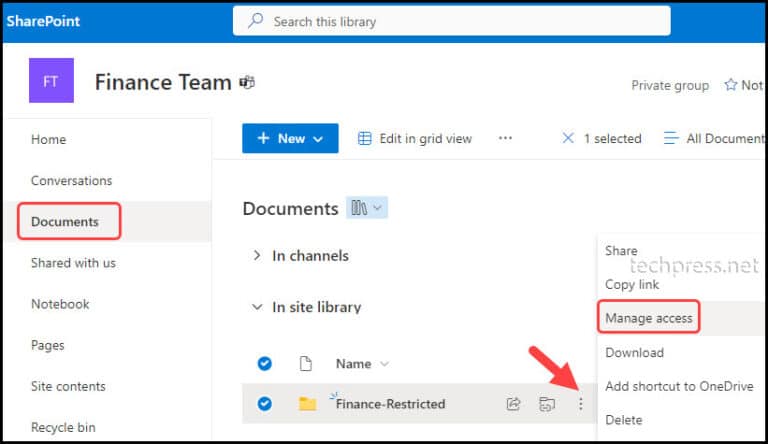 Restrict Access To A Folder In Sharepoint Restrict Access To A Folder In Sharepoint