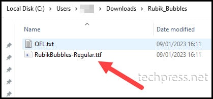 RubikBubbles-Regular.ttf file