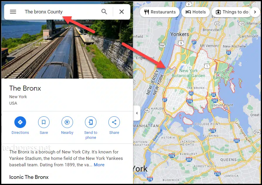 How to view a Single county line
