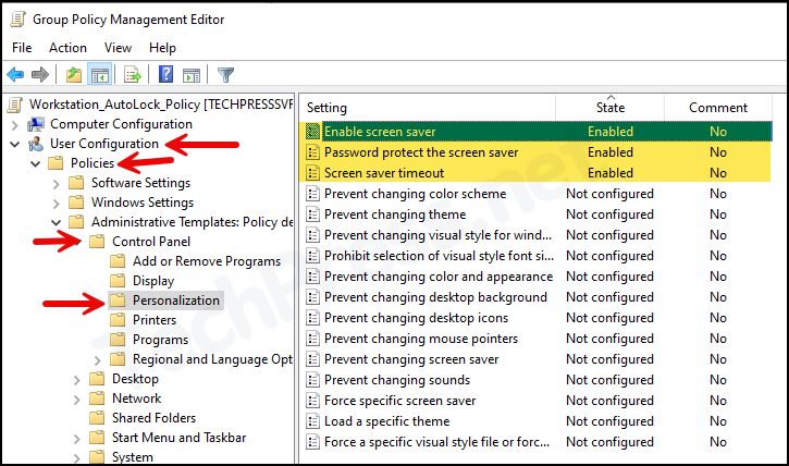 Create a Group Policy Object