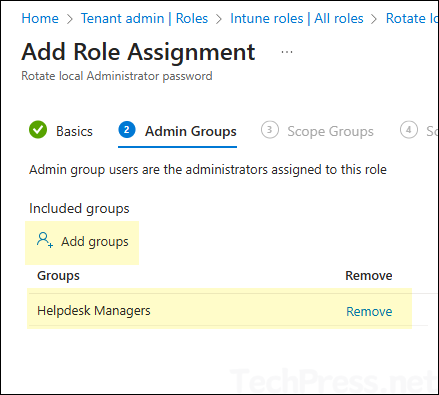 Assign the Custom Role to an Entra ID Group
