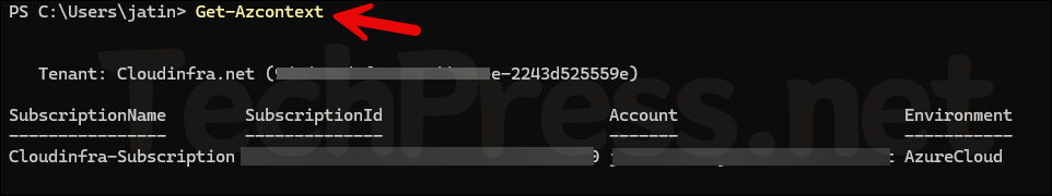 Connect to your Azure Account