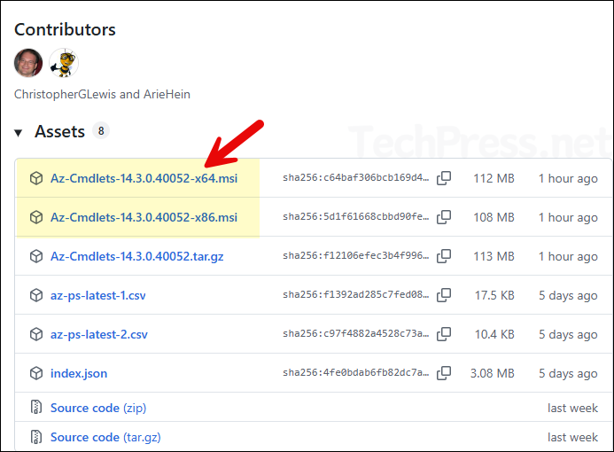 Installing Azure PowerShell Module (Az): Using MSI