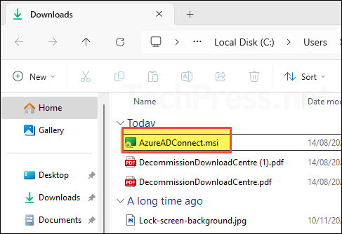 AzureADConnect.msi
