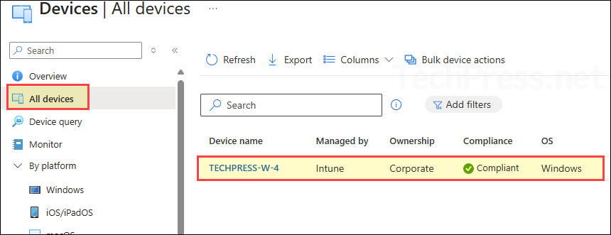 End user experience of Scope tag