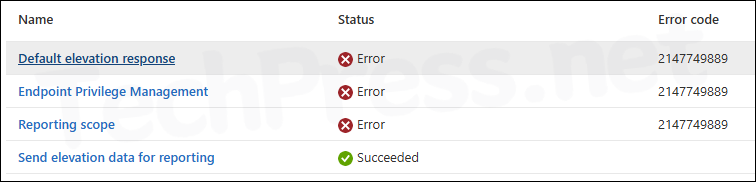 Error code 214774989