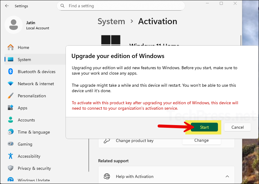 Upgrade your edition of Windows