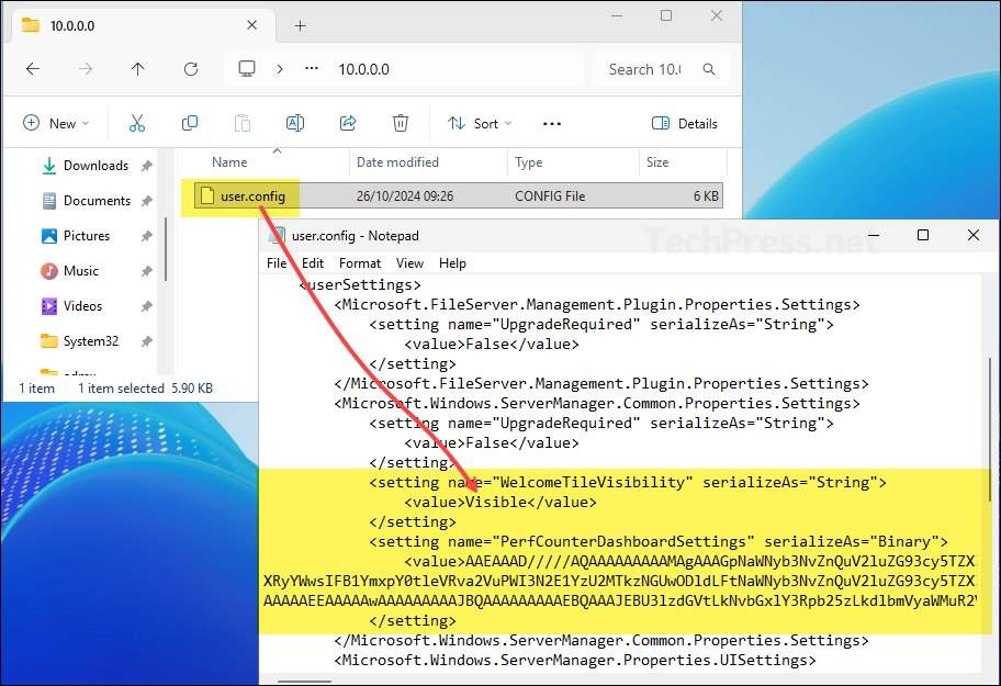 Hide Welcome Tile on Multiple Servers