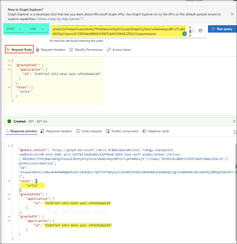 Grant Service Principal Access to the Power BI Reports Folder